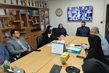 برگزاری کمیته بهداشت کارگروه سلامت در حوادث غیرمترقبه در مرکز بهداشت شهرستان رشت